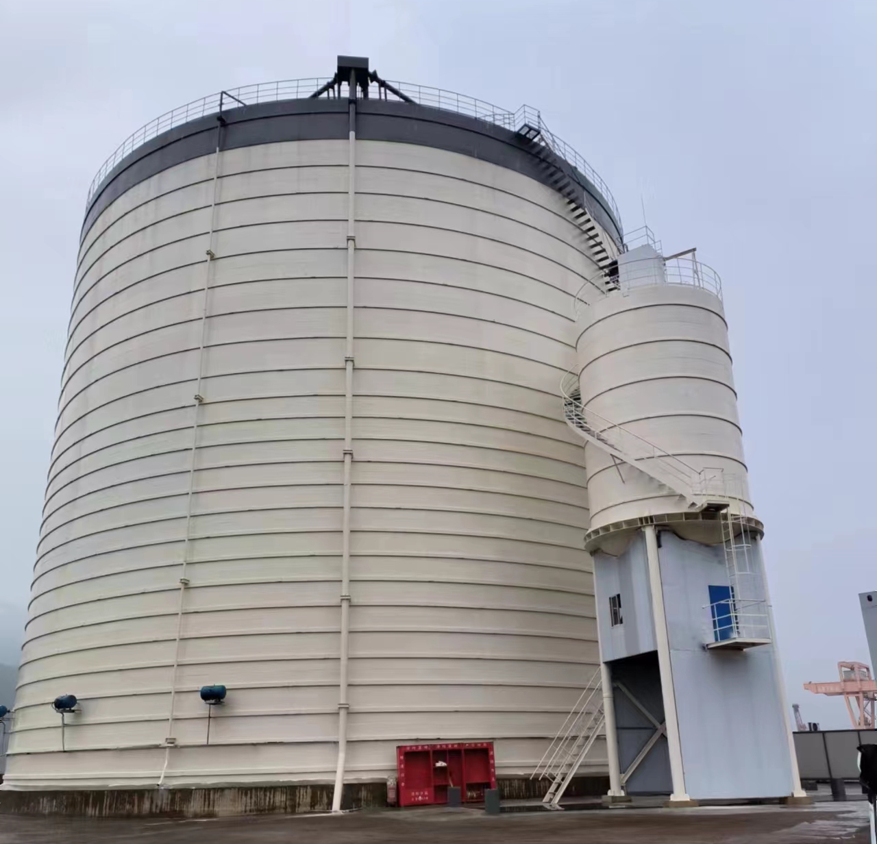 达拉特10万吨水泥钢板库