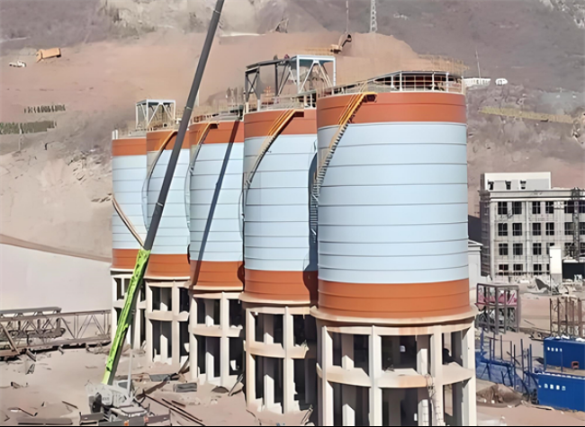 达拉特高架钢板仓